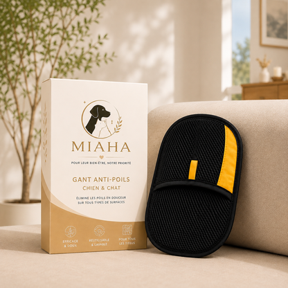 MIAHA - Gant anti-poils